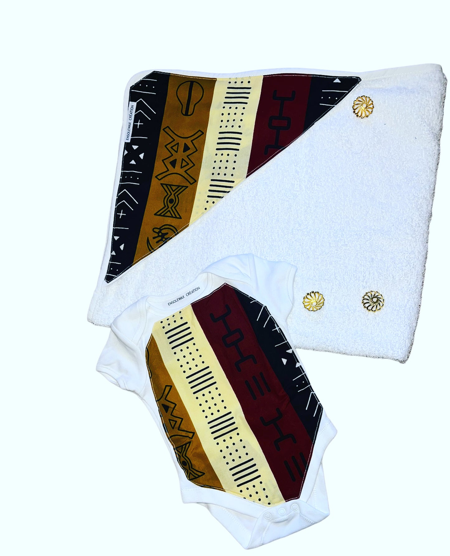 Ensemble SORTI DE BAIN BEBE EN WAX