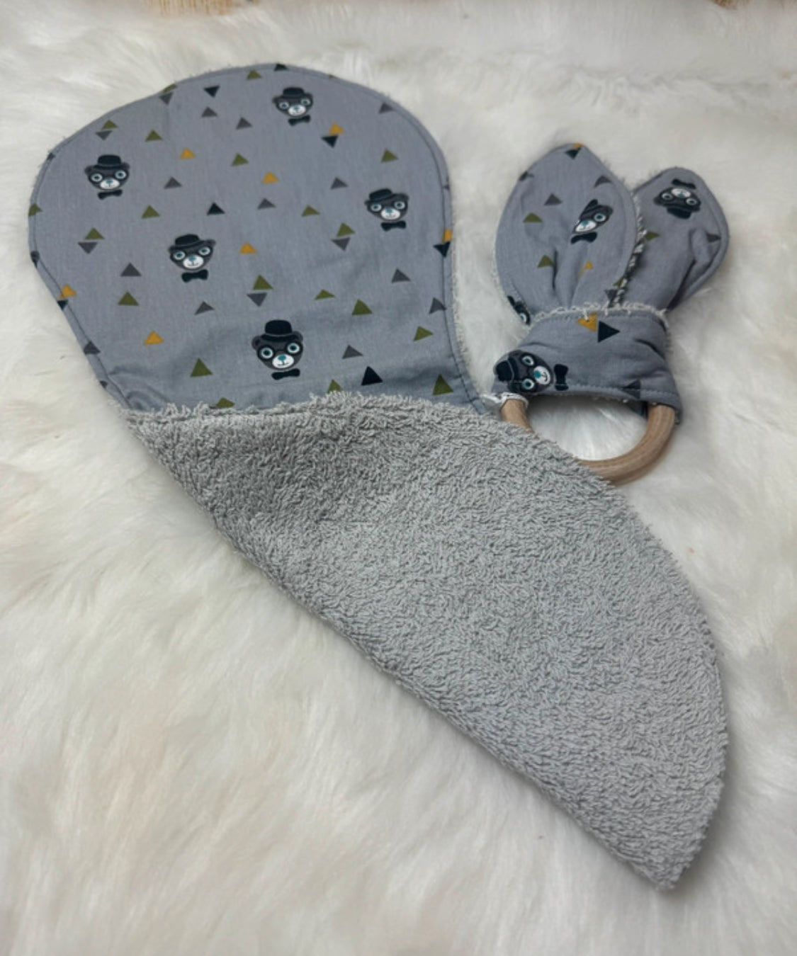 BAVOIR D'EPAULE ET ANNEAUX DE DENTITION