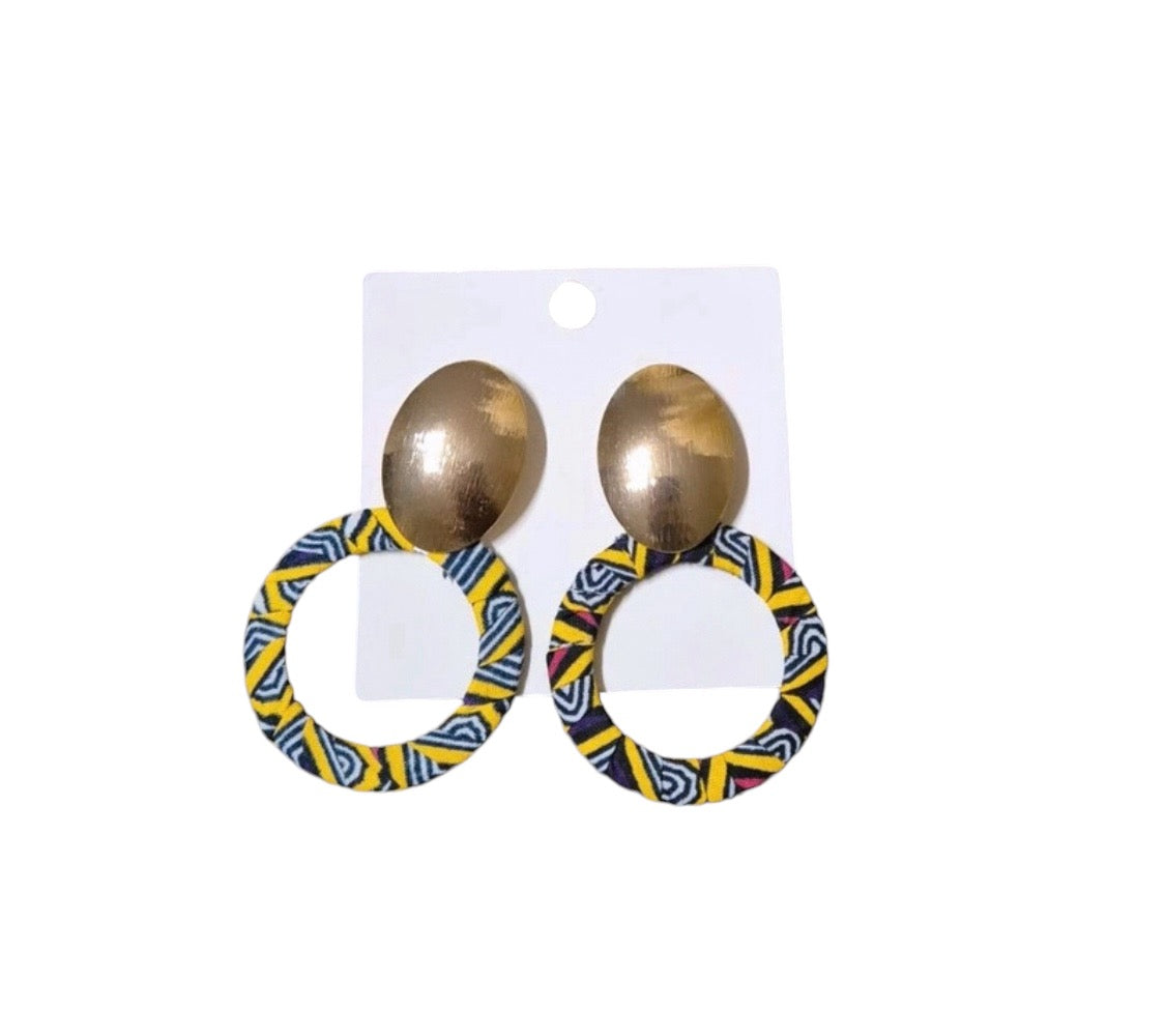 BOUCLE D'OREILLES EN WAX